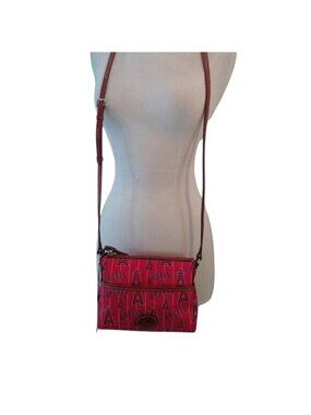 Dooney & Bourke California Angels Baseball Ginger Crossbody Bag Purse